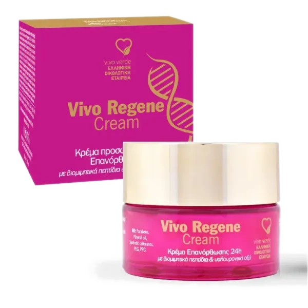 Vivo Regene Face Cream Κρέμα Επανόρθωσης Προσώπου 24h 50ml