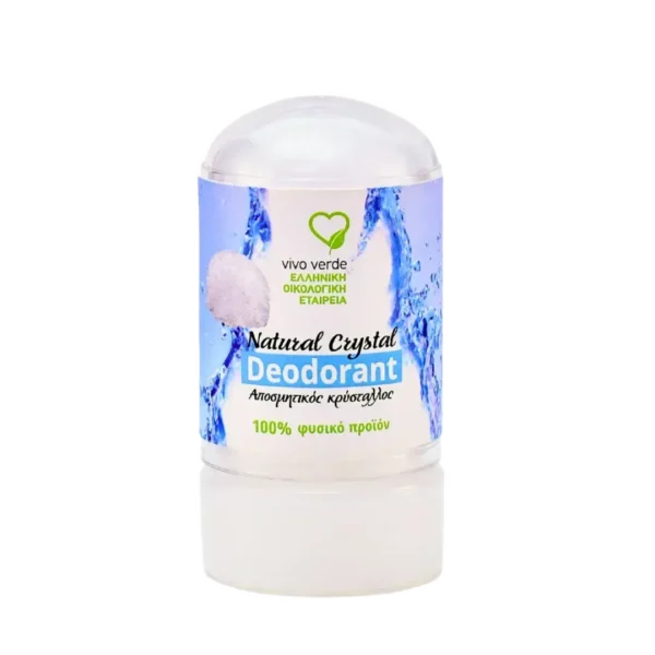 Αποσμητικός Φυσικός Κρύσταλλος Natural Vivo Verde 60gr