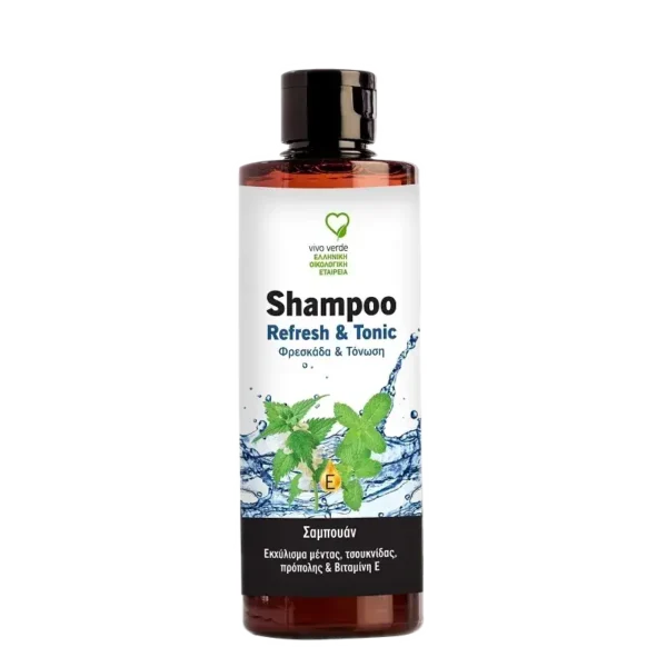 Vivo Verde Σαμπουάν Refresh & Tonic με Πρόπολη & Τσουκνίδα 250ml
