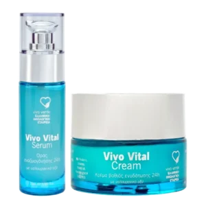 Vivo Vital Serum 30ml & Vivo Vital Face Cream με υαλουρονικό 50ml