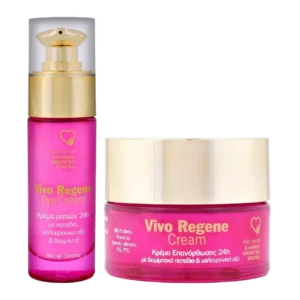 Vivo Regene Κρέμα Επανόρθωσης Ματιών 30ml & Vivo Regene Κρέμα Προσώπου 50ml