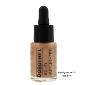 Dorothy L Liquid Highlighter Rose-Gold 15ml