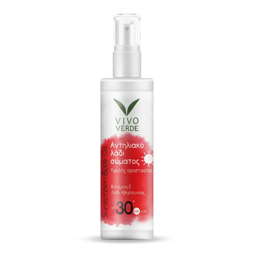 Vivo Verde Αντηλιακό Λάδι Σώματος 30+SPF 200ml