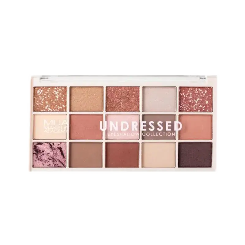 MUA 15 Shade Eye Palette Undressed 12gr