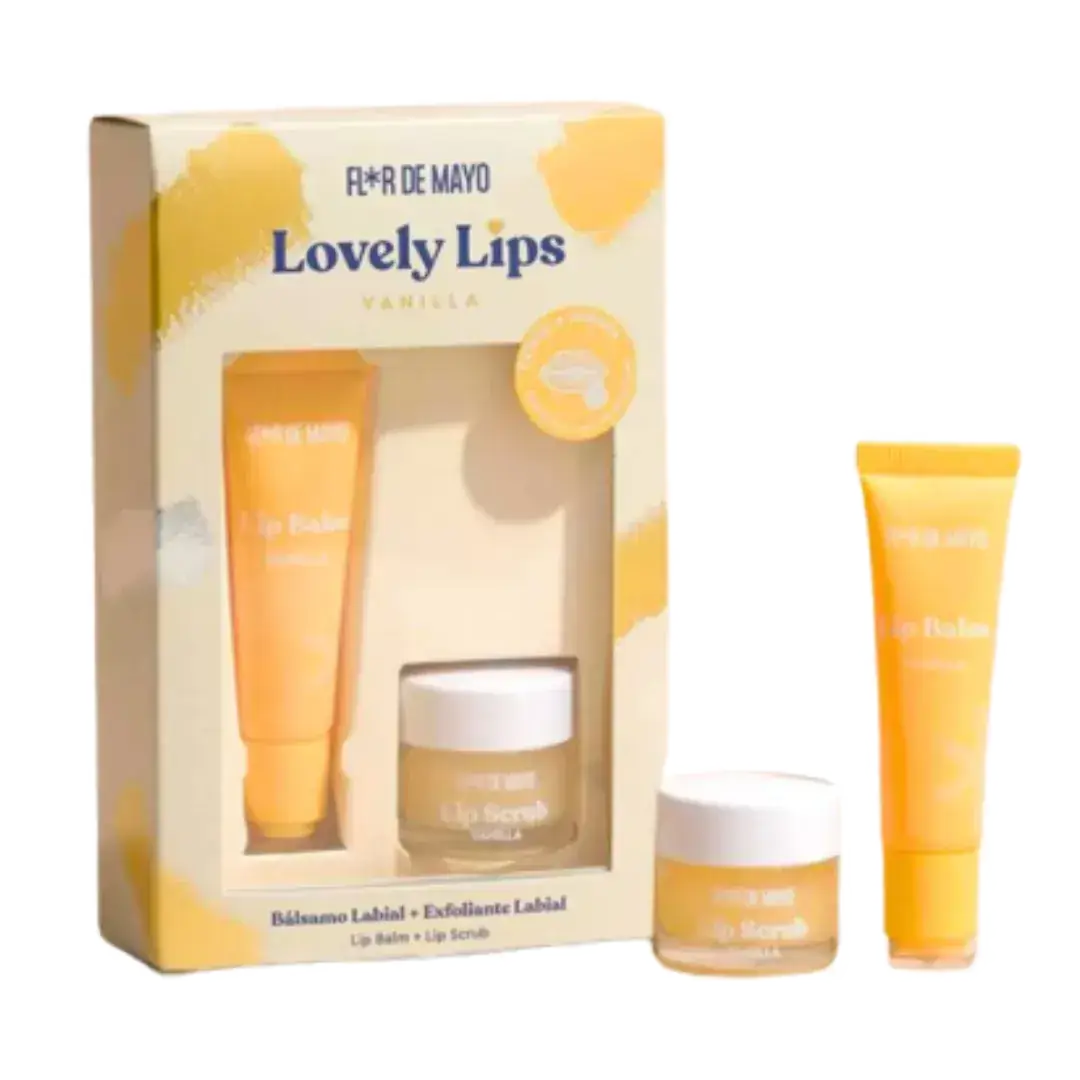 Σετ Χειλιών Scrub & Lip Balm Vanilla - Image 2