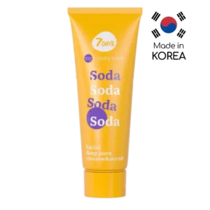 7DAYS Korean Face Soda Peeling με Βιταμίνη C & Σόδα 80ml