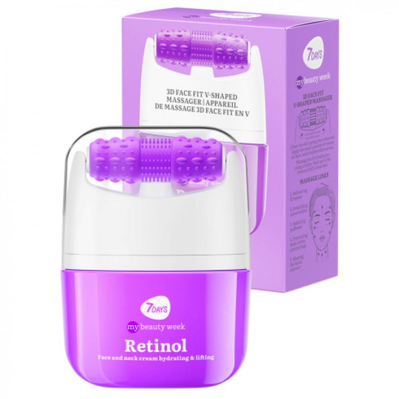 7DAYS Retinol V-Shaping Facial Hydra & Lift Cream με Ρετινόλη 40ml - Image 2