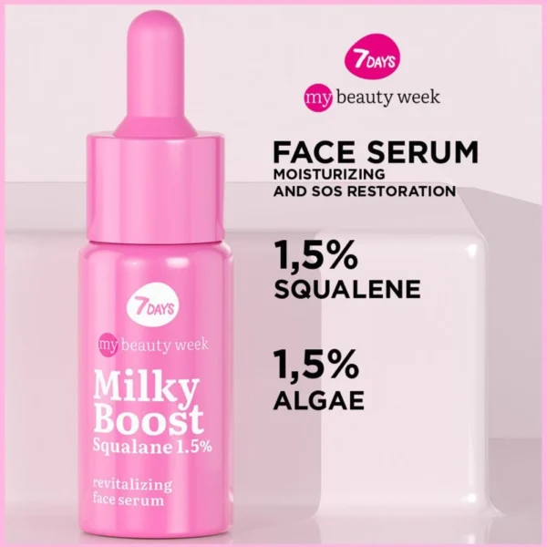 7DAYS Milky Boost Revitalizing Face Serum 20ml - Image 2
