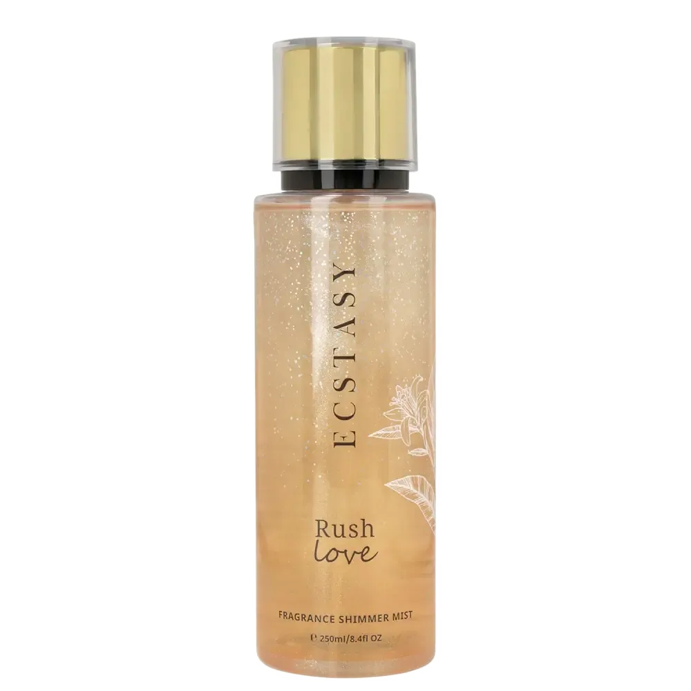 Ecstasy Gift Set Rush Love Body Cream 236ml & Body Mist Shimmer 250ml - Image 3