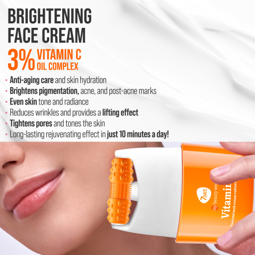 7DAYS Vitamin C Radiance & Lifting Face & Neck Cream 80ml - Image 6