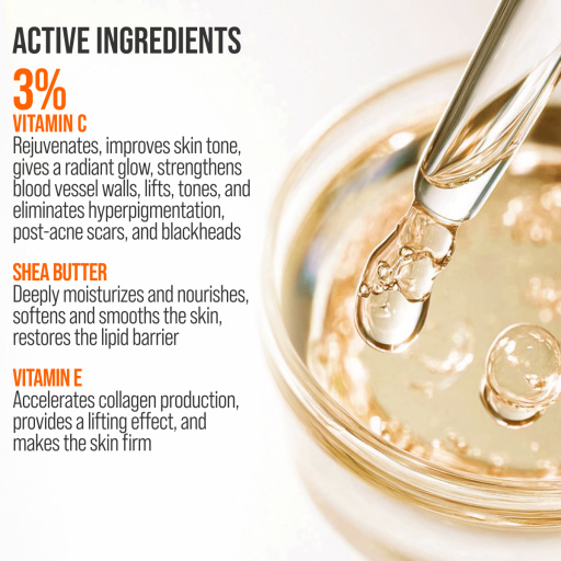 7DAYS Vitamin C Radiance & Lifting Face & Neck Cream 80ml - Image 3