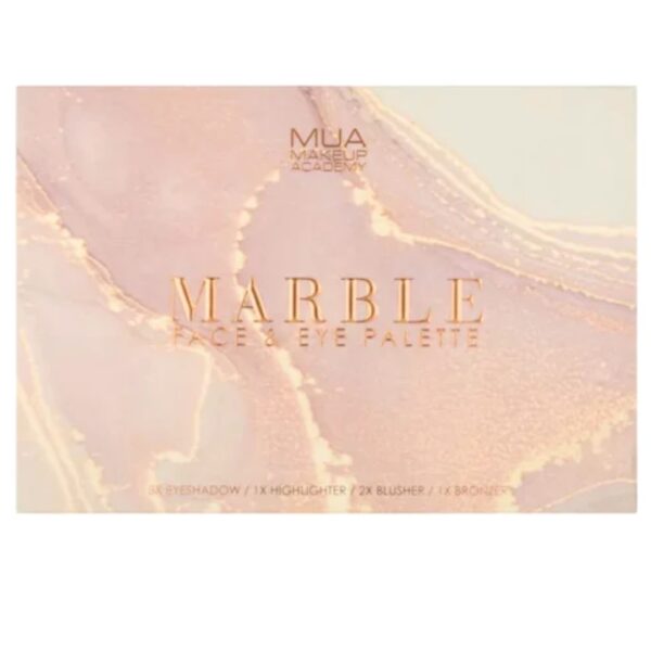 MUA Παλέτα Marble Face & Eye Palette