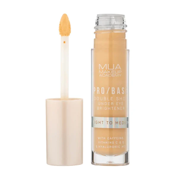 MUA Pro/Base Double Shot Under Eye Brightener Light/Medium 5ml - Image 2