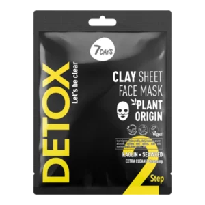 7DAYS Clay Sheet Face Mask Kaolin & Seaweed 25gr