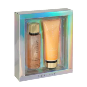Ecstasy Gift Set Sexy Vanilla Body Cream 236ml & Body Mist Shimmer 250ml