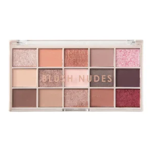 MUA Παλέτα Σκιών 15 Shade Eye Palette Blush Nudes 12gr