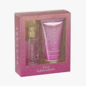 Ecstasy Mini Gift Set Pure Liberation Body Cream 90ml & Body Mist 90ml