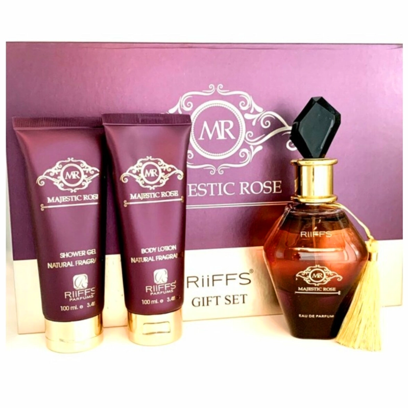 Riffs Gift Set Majestic Rose Woman Eau de Parfum 300ml - Image 2