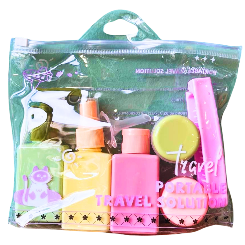 Global Star Travel Set Μπουκαλάκια Ταξιδίου 7τεμ.