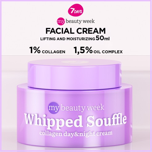 7DAYS Whipped Soufflé Day & Night Collagen Lifting Cream 50ml - Image 4