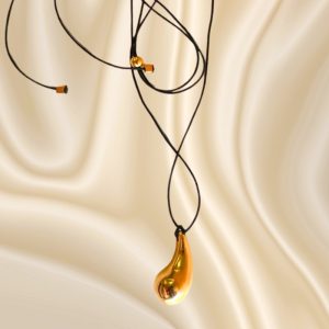 Αssim Χρυσό Δάκρυ με Κορδόνι Νο.203