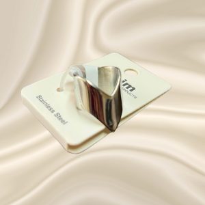 Assim Δαχτυλίδι Ασημί Ρυθμιζόμενο Σχήμα V Νο.15