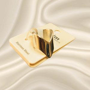 Assim Δαχτυλίδι Χρυσό Ρυθμιζόμενο Σχήμα V Νο.14