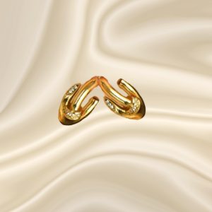 Assim Σκουλαρίκια Χρυσές Καμπύλες Νο.112