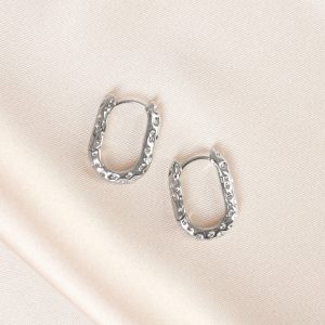 Assim Σκουλαρίκια Ασημί Γεωμετρικά Νο.65