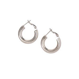 Assim Σκουλαρίκια Ασημί Μικρός Κρίκος Νο.14