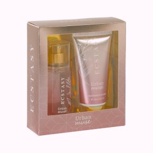 Ecstasy Mini Gift Set Urban Muse Body Cream 90ml & Body Mist 90ml