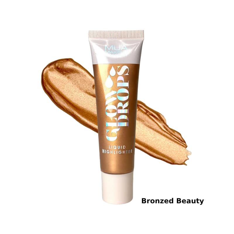 MUA Liquid Highlighter Glow Drops Bronzed 30ml